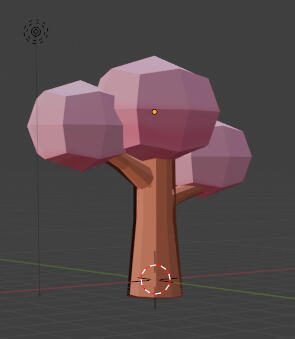 Low poly tree